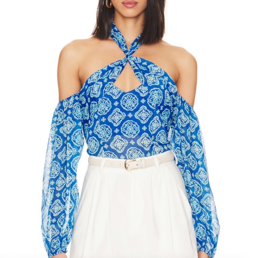 House of Harlow x revolve Arnella blouse